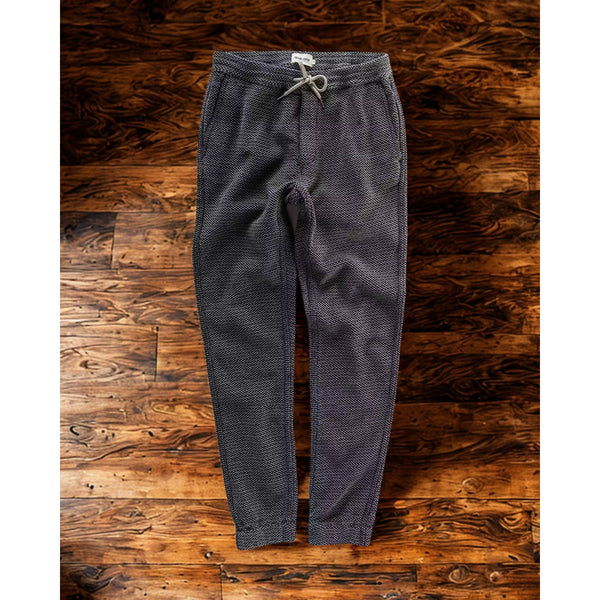Taylor Stitch The Apres Pant Jogger Charcoal Sashiko Men’s M EUC Organic Cotton
