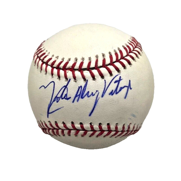 Yadier Alvarez Signed Autographed ROMLB Baseball Full Sig Los Angeles Dodgers MLB