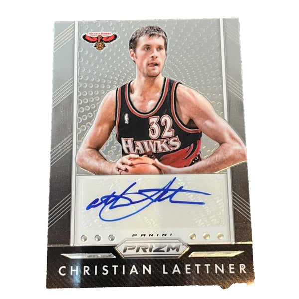 Christian Laettner 2015-16 NBA Panini Prizm Auto #P-CLT Auto