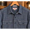 Wallace & Barnes J. Crew Naval Workshirt M Japanese Selvedge Chambray Blue NWOT