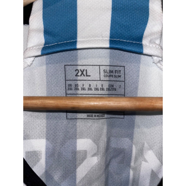 Lionel Messi Argentina 2022 World Cup Authentic Jersey 2XL NWT HF2158 HEAT.RDY