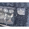 MTV Sweater Cable Knit 1989 Music Grunge Vintage Black Sz. XL