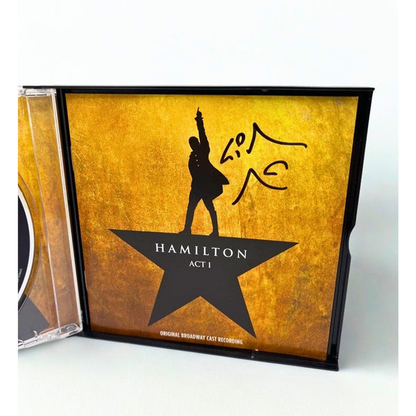 Lin-Manuel Miranda Signed Hamilton Original Broadway Cast Recording Autograph