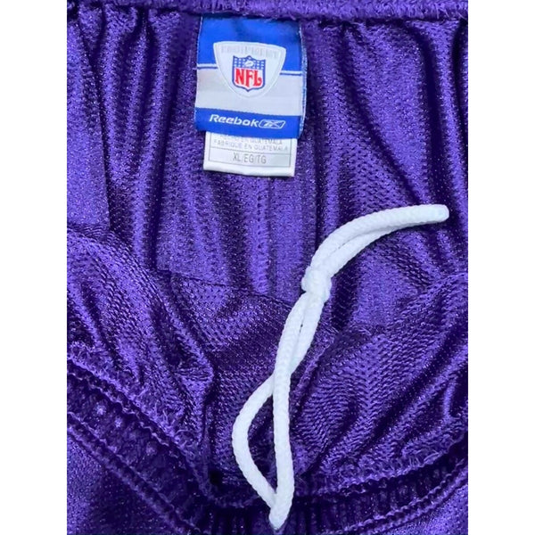 Minnesota Vikings NFL Reebok Shorts Mens XL Purple Practice Training Vintage