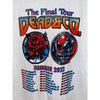 Grateful Dead Dead & Company Final Tour 2023 T-Shirt Men's L Authentic Tee
