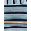 Peter Millar Crown Seaside Stripe Polo L Drirelease Baltusrol Golf Logo