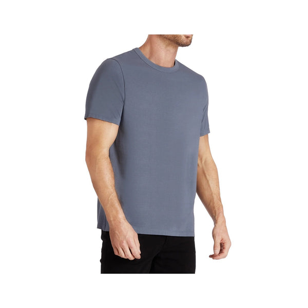 Mott & Bow Driggs Classic Crew Tee Mens Large Vintage Blue 100% Cotton Peru EUC