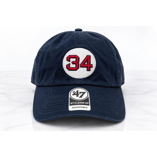 Boston Red Sox David Ortiz Big Papi #34 Retirement ‘47 Clean Up Hat Navy NWT