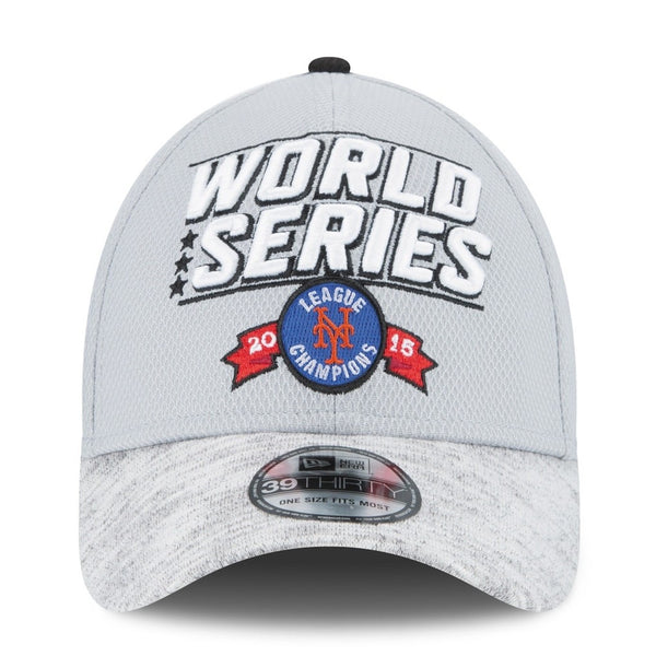 New York Mets 2015 MLB World Series Locker Room 39THIRTY Flex Hat New Era NWT