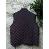 Peter Millar Essex Quilted Vest XL Iron Gray Full Zip Recycled Polyester NWOT