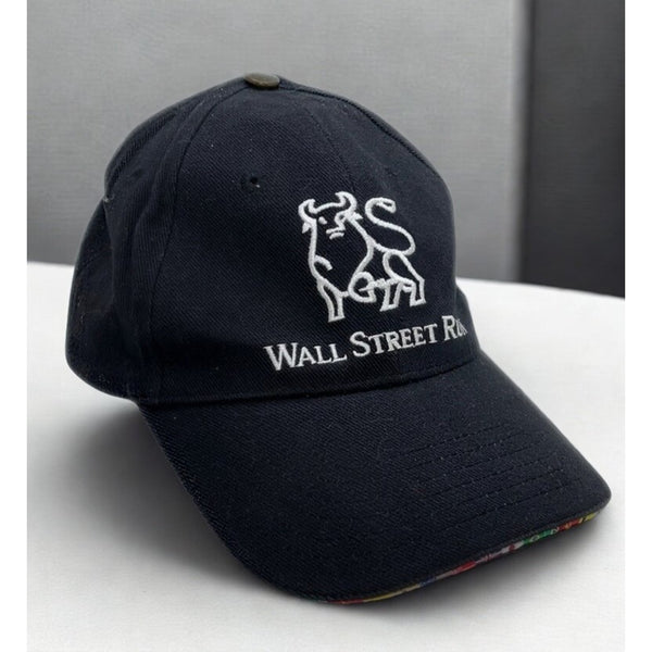 Wall Street Run Merrill Lynch Bull Hat Global Philanthropy Adjustable OSFM RARE