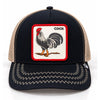 Goorin Bros The Cock Rooster Trucker Hat Snapback Cap NWT The Farm Black