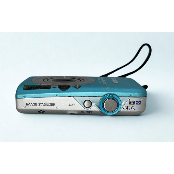 Canon PowerShot SD1200 IS 10MP Blue Digital ELPH Camera Kit CCD