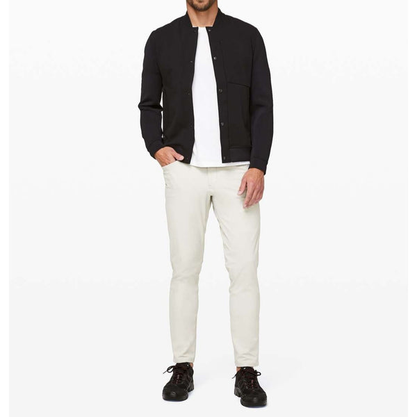 Lululemon ABC Slim-Fit Trouser Warpstreme Stone Khaki Men’s 34x36 NWOT 5 Pocket