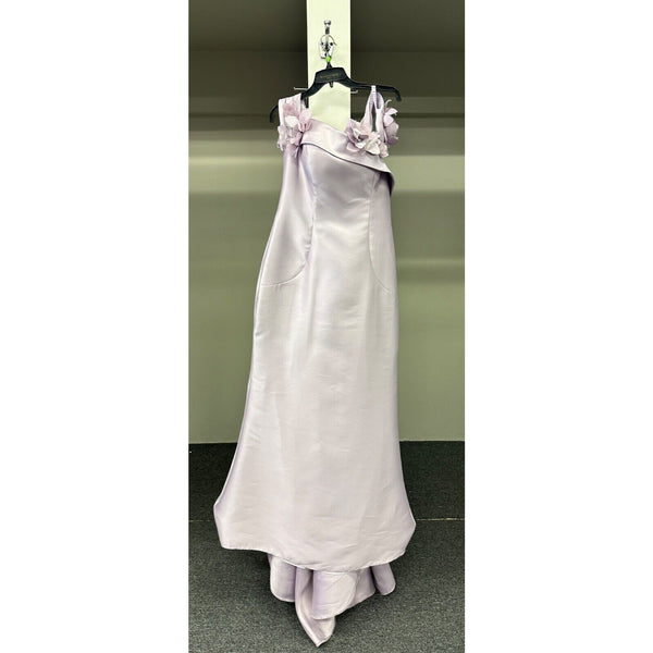 Terani Couture 2021E2840 Long Sleeve Sequined Dress Sz. 14 (SAMPLE)