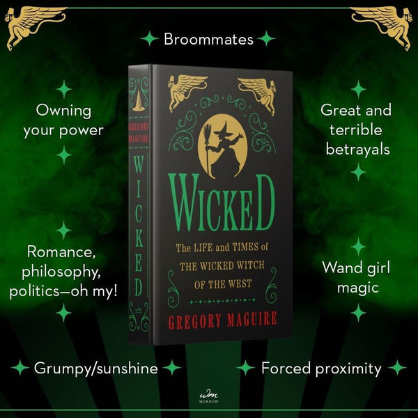 Wicked Collector's Edition Signed Gregory Maguire Deluxe Hardcover New Sealed