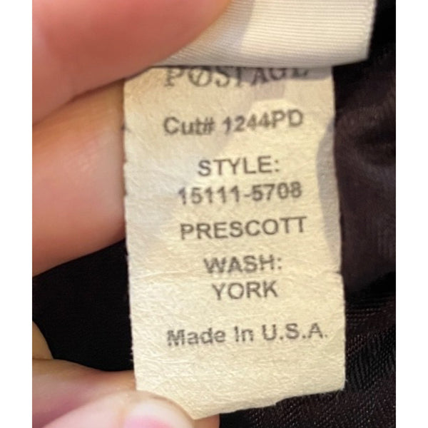 Post’age Prescott 1244PD Selvedge Denim Jeans USA Made Straight Fit 36x30