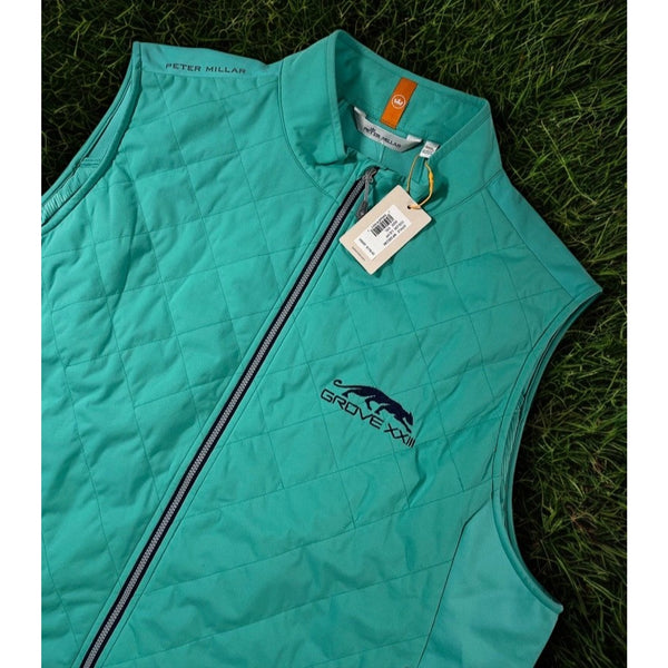 Peter Millar Grove XXIII Michael Jordan Fuse Elite Hybrid Vest 2XL NWT Teal