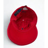 Polo Ralph Lauren Red Strapback Hat Black Pony Logo Adjustable Dad Cap Cotton