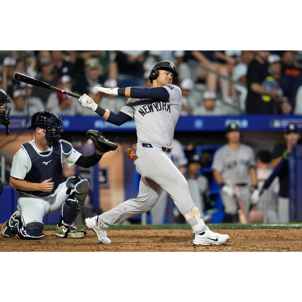 Jasson Dominguez The Martian New York Yankees Signed 11x14 Photo Autographed