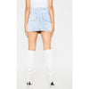 PRETTY LITTLE THING Vintage Wash Disco Fit Denim Skirt Sz. 10 NWT