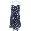 Love Fire Dress Women XL Blue Floral Daisy Sleeveless NWT