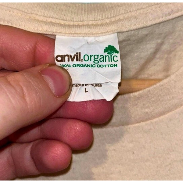 Badger Balm Healthy Body Care Organic T-Shirt Men’s Size L EUC