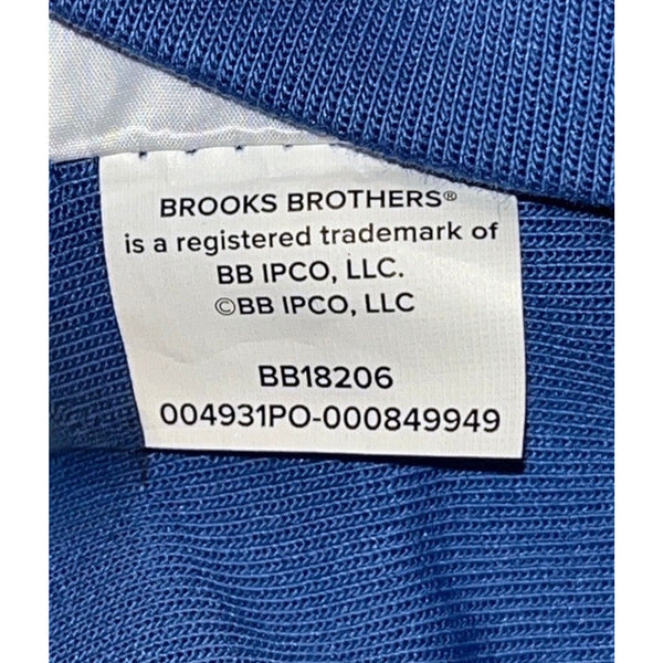 New York Knicks Brooks Brothers Employee 1/4 Zip Pullover Charter Blue Sz L NWOT