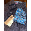 Robert Graham Rialto Shirt 3XL Classic Fit Black Jacquard Flip Cuff Luxury NWT
