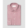 ETON Slim Button Down Dress Shirt Spread Collar Striped 17 43