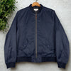 Wallace & Barnes J.Crew MA-1 Bomber Jacket Navy Mens XS Military Style