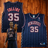 Jason Collins New Jersey Nets Reebok Jersey Y2K Size L Rare LGBTQ Vintage