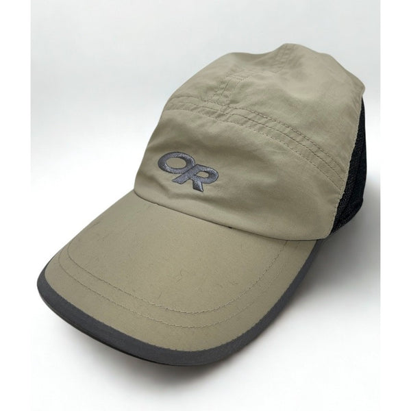 Outdoor Research OR Swift Cap Khaki Mesh UPF 40 Running Hiking Hat Adjustable