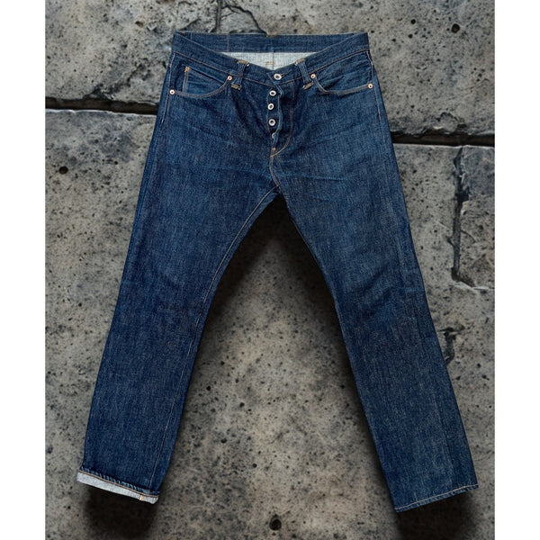Stevenson Overall Co Lot 727-RXX Selvedge Jeans 32x29 Made Japan Raw Denim