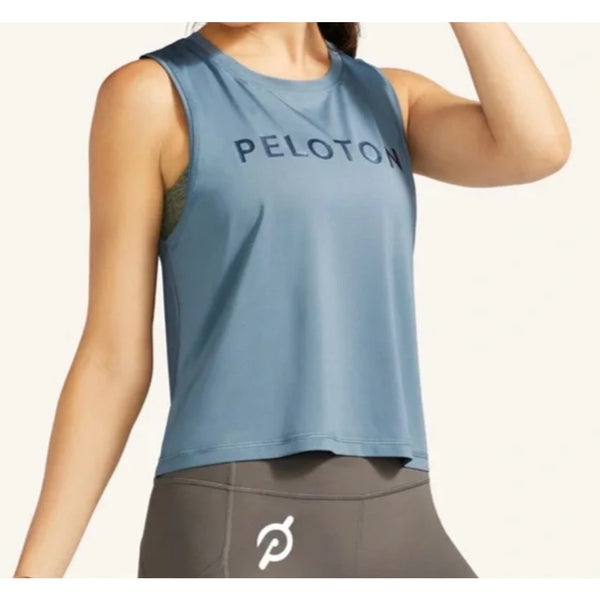 Peloton Distance Cropped Muscle Tank Top Women Sz. 2XL