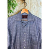 Charles Tyrwhitt Dress Shirt Non Iron Check Sea Island Sz. 16/34 French Cuff