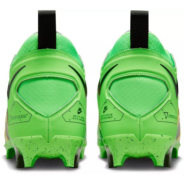 Nike Alpha Menace Pro 3 Mid Football Cleats FB8442-303 Green/Yellow Men’s 10