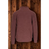 Faherty Epic Quilted Fleece Pullover Burgundy Mens Large Snap Pocket