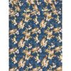 Magellan Shore & Line Fishing Shirt S Blue Fish Floral Short Sleeve NWOT