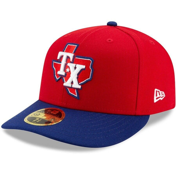 Texas Rangers New Era 59Fifty On Field Low Profile Fitted Hat 7 3/4