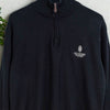 Old Course St. Andrews 1/4 Zip Wool Sweater Small Golf Pullover EUC Rare Vintage