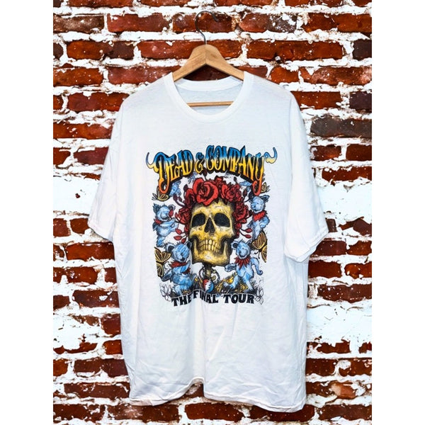 Grateful Dead Dead & Company Final Tour 2023 T-Shirt Men's L Authentic Tee