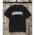 Carhartt WIP S/S University T-Shirt Mens Large Black Logo Graphic Cotton Tee