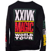 Bruno Mars 24K Magic World Tour Pullover Sweatshirt Mens Medium Crew Neck