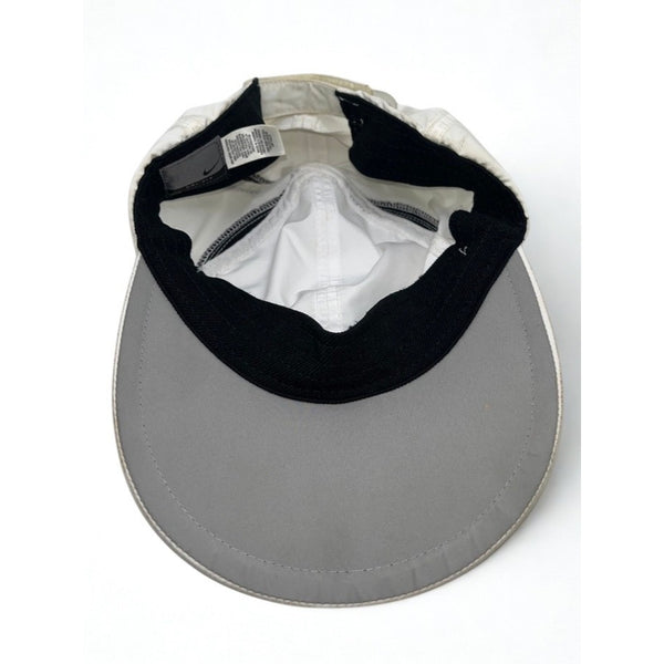 Nike Tailwind Featherlight Dri-FIT Running Hat Cap White 5 Panel Vintage OSFA