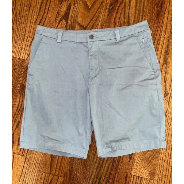 Lululemon Commission Short Chino Relaxed 9" ABC Warpstreme Blue Cast 33 NWOT