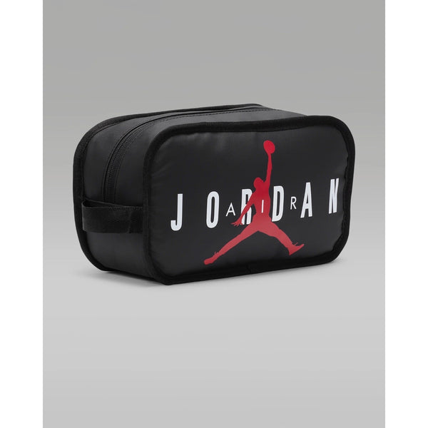 Jordan Travel Dopp Kit Toiletry Bag Black Red Jumpman Logo NWT 9A0473