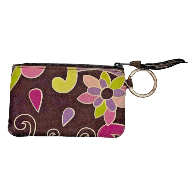 Vera Bradley Campus Double ID Snap Case Wallet With Keychain