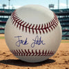 Jack Leiter Signed Official MLB Baseball Texas Rangers Full Rookie Signature
