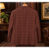 Charles Tyrwhitt Wool Cashmere Windowpane Blazer Sport Coat 42R English Cloth